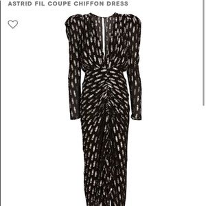 Ronny Kobo Astrid Dress (Black/Silver)